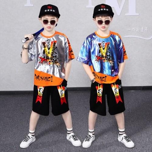 4-14 Years Summer Boy Clothing Set 2021 New Fashion Casual Active T-shirt+ Pant Kid Children Boy Teenager Clothing