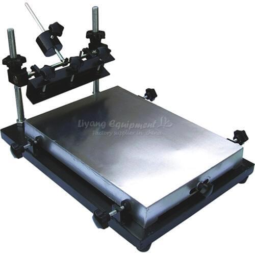 Manual micro adjustment Silkscreen Machine LY 3244H simple solder paste printing machine