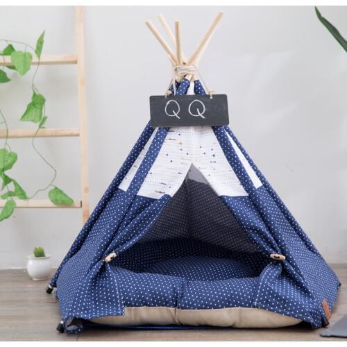 Portable Foldable Pet Dog Tent House Breathable Pet Cat House Cat Small Dog Tent House Pet Supplies Travel Outdoor Pets Cushion