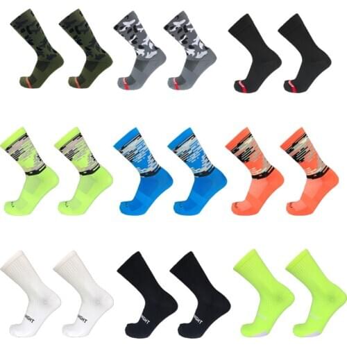 Profession Sports Compression Cycling Socks Men Mtb Bike Socks Racing Socks Calcetines Ciclismo