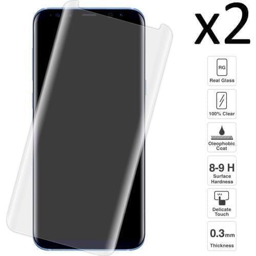 Samsung Galaxy S8 Plus Set 2 pieces crystal screen Protector