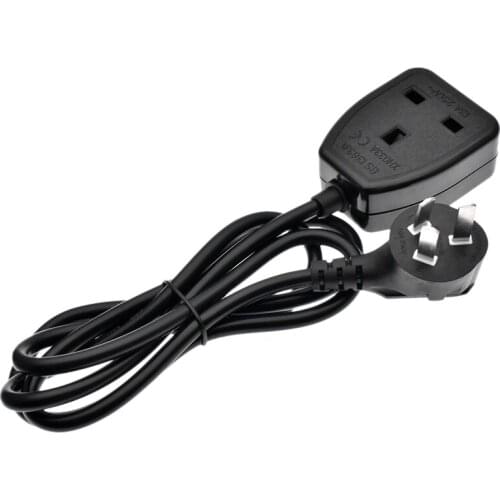 AU to UK Extension Power Cord,Australia 3Pin Male Plug to UK 3Pin Female Outlet Socket Power Cable(AU Plug)