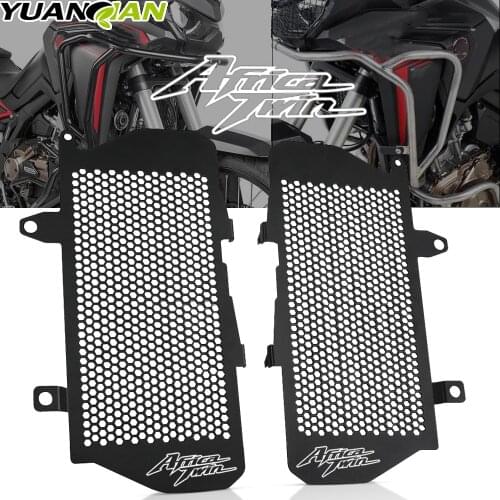 New Black Radiator Guard Protector Grille Grill Cover For HONDA CRF1100L CRF 1100 L AFRICA TWIN 2020-2021 Motorcycle Accessories