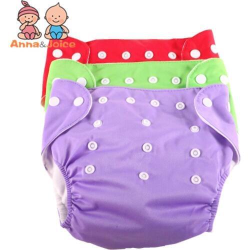 10pcs/lot Summer Design Adjustable Diapers Baby Diaper Childrens Underwear Reusable Nappies Pants Panties for Toilet Training