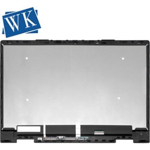 15.6'' 1080P LCD TouchScreen Digitizer Assembly+Frame LP156WF9-SPL1 For HP Envy X360 15-bp 15-BP serie bq102ng bq075nr bq100nl