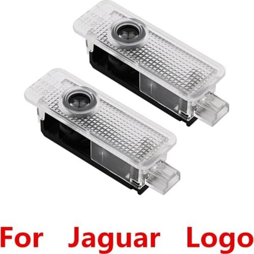 2X Auto Logo Projector Ghost Shadow Lights LED Car Door Lamp For Jaguar XEL F-TYPE FTYPE F TYPE 2013 - 2019 XE 2015 2016 2017
