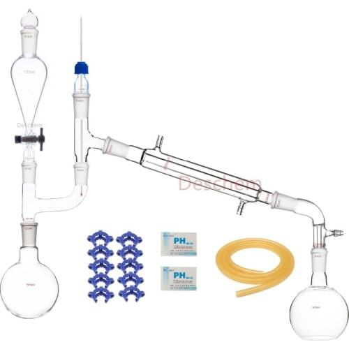 500ml 24/40 Special Steam Distillation Apparatus Essential Oil Extraction Set