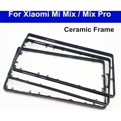 6.4" mix Ceramic frame For Xiaomi Mi Mix /Mix Pro 18k Version Middle frame Replacement For Xiaomi Mix Ceramic Frame