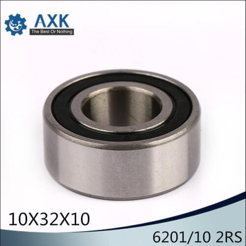 6201/10 2RS Non-standard Ball Bearings 10*32*10 mm ABEC-1 ( 2 Pcs ) 103210 Bearing
