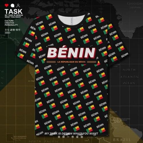Benin Beninese BEN BJ Dahomey Quick Dry t shirt new t-shirt clothing mens brands tracksuit Fitness sporting summer clothes