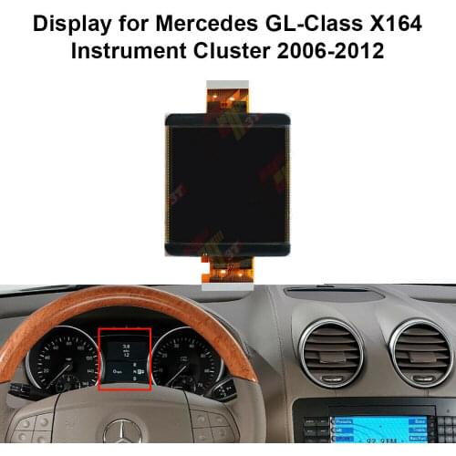 Dashboard LCD Pixel Repair For Mercedes MB ML W164 GL X164 R-class W251 R300 R350 R500 Instrument Display Screen