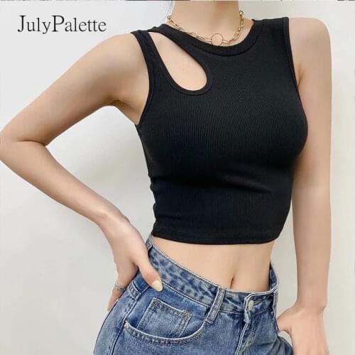 Женские трикотажные майки JulyPalette China At AliExpress