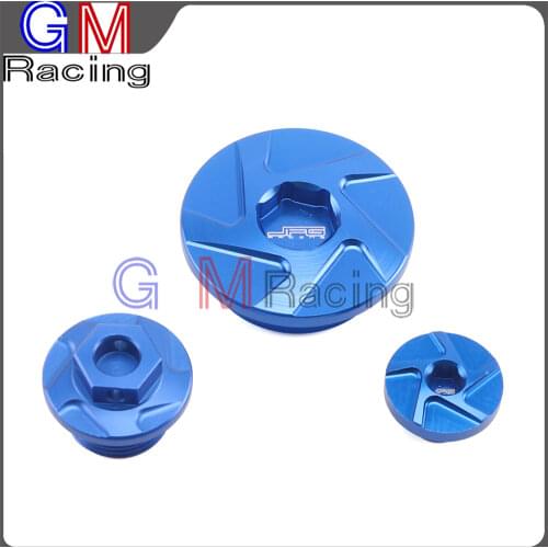 CNC Aluminum Engine Timing Oil Plug Set For YAMAHA YZ250F YZF250 YZ450F YZF450 WR250R WR250X YZ 250F 450F Motorcycle Dirt Bike
