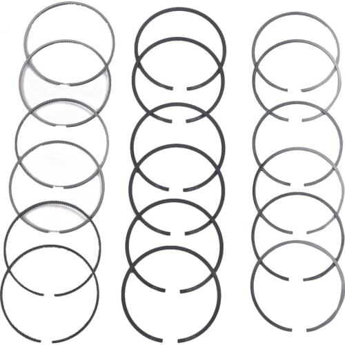 06E198151J 3.0T 6PCS Piston Ring Kit Fit For Audi A4 A6 A7 06E198151Q 06E198151K 06E198151L CGWB CGXB CGWD CHMA