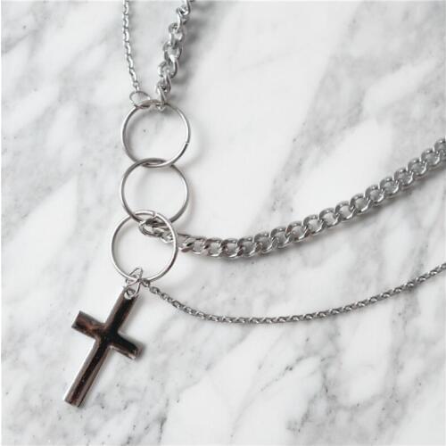 Unisex Punk Metal Waist Wallet Belt Chain Rock Trousers Hipster Pant Jean Keychain silver pin Ring Clip Keyring Mens Hip Hop J