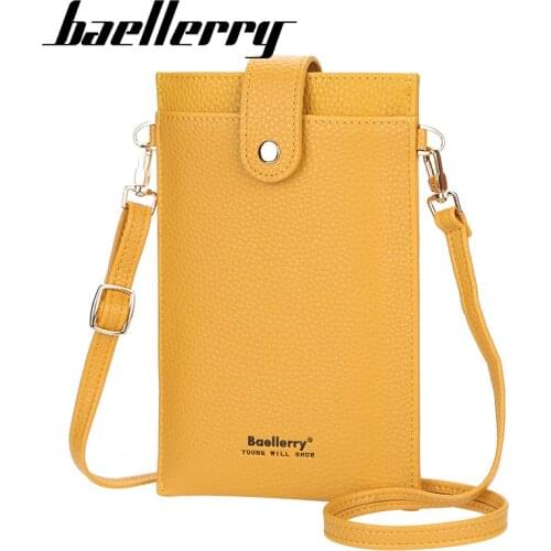 Fashion Thin Phone Purses And Handbags For Women Casual Small Crossbody Bag Mini Pu Leather Shoulder Bags Woman Card Slots Purse