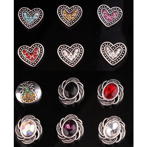 NEW pineapple LOVE 12mm metal snap button MS545