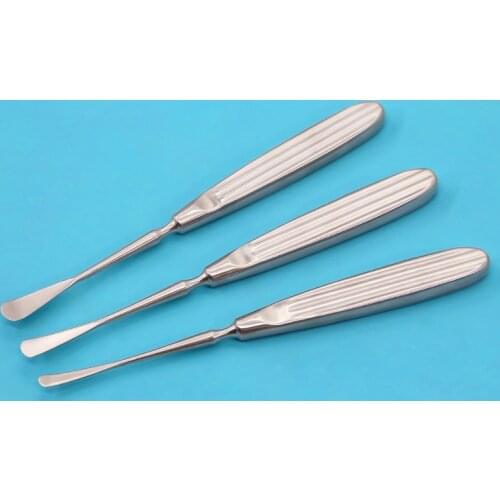 Stainless steel single head double head nasal periosteum stripper costal cartilage stripper Cosmetic plastic nasal bone stripper