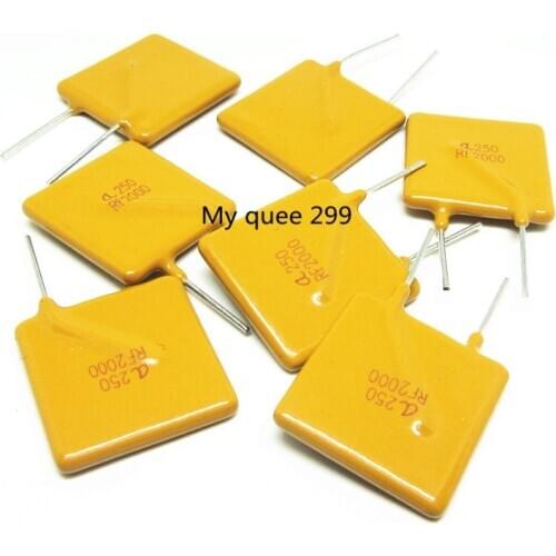 50PCS/lot Self recovery fuse TRF250-2000 250V 2A RF2000 PTCC