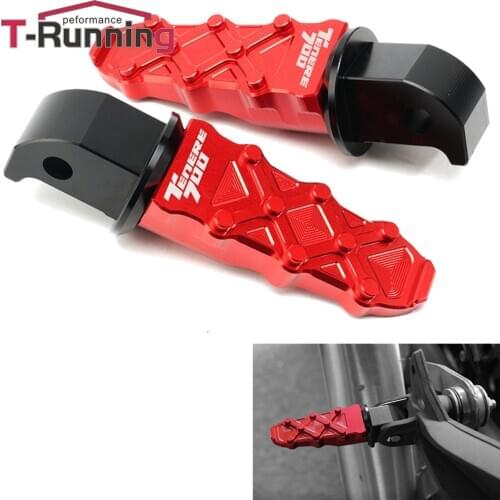 For Yamaha Tenere 700 Tenere700 2019 2020 2021 Rear Foot pegs Pedal Motorcycle Passenger Footrest Accessories
