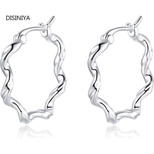 925 Sterling SilverLittle Wave Earrings Earrings for Women 6mm Hypoallergenic Silver Jewelry for Kids Earring SCE35976