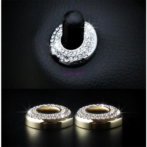 2 Pcs 2 Color Car Styling Door Mentioning Protective Circle Sticker Cover Accessories For Porsche 911 Cayenne Panamera Macan