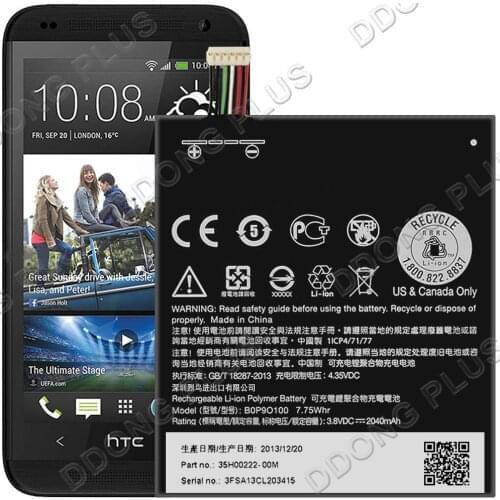 B0P9O100 Battery For HTC Desire 612 HTC331ZLVW Battery 35H00222-00M Replacement Repair Part