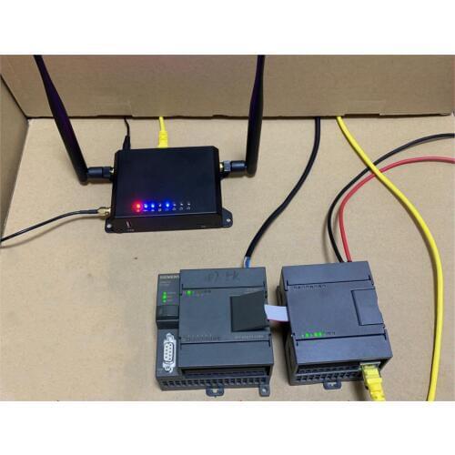 Remote Ethernet Gateway Module WiFi 4G Router for HMI PLC Siemens Logo! S7-200 S7-300 Smart S7-1200/1500 Mitsubishi Delta Xinje
