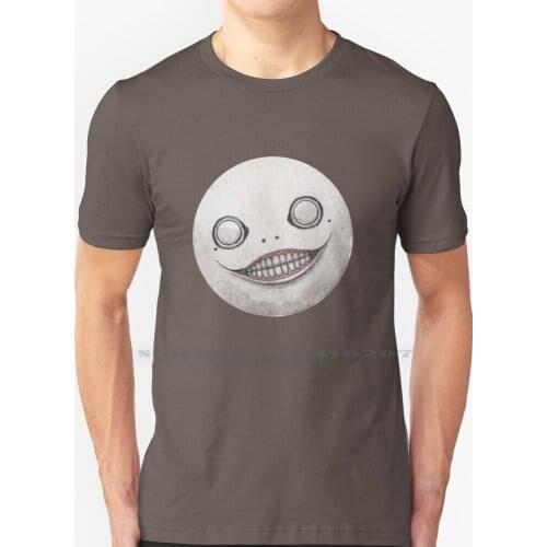 Emil [ Sticker ] T Shirt 100% Pure Cotton Emil Nier Nier Automata Game Yoko Taro Replicant Gestalt Halua Traditional