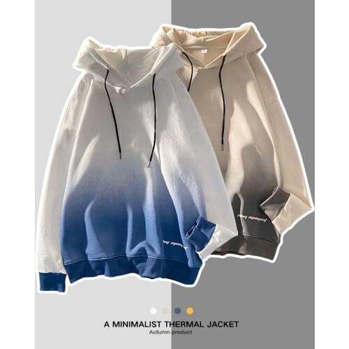 Fashion Hooded Hoodies Men 2021 Autumn Winter Hot Sale Casual basic sweatshirts quality Korean jogger texture Loose pullovers