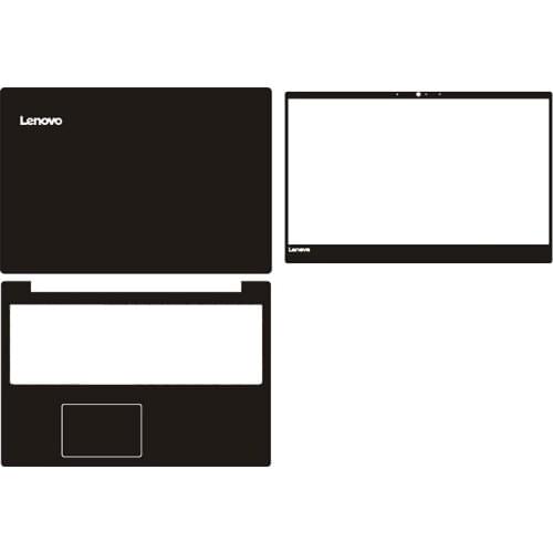 Laptop Carbon Fiber Vinyl Skin Sticker Cover For Lenovo 100-15 B50-50 15.6"