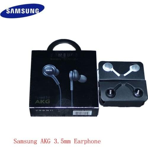 Samsung AKG Earphones eo IG955 3.5mm In-ear with Mic Wire Headset for HUAWEI SAMSUNG Galaxy S10 S10+ S9 S8 S7 S6 smartphone