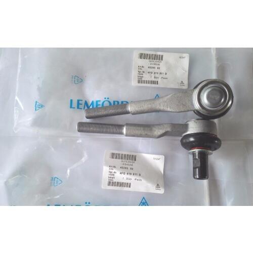 NEW Genuine 2pcs Front Outer Steering Tie Rod Ends For Audi A4 A6 Quattro S4 S6 4F0419811D 4F0 419 811 D