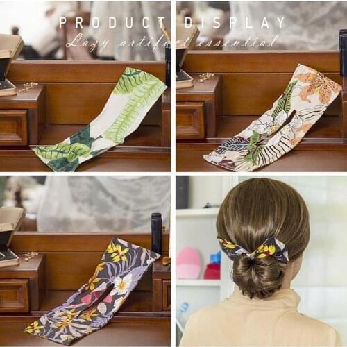 Deft Bun for Hair 1/3/6pcs Girls Hair Bun Maker French Twist Hairstyle Donut Bun Former Maker Hairstyle Must-haves Tool SCVD889