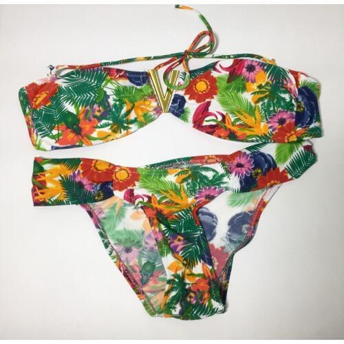 Y06 Sexy V-type Leopard grain Bikini Swimsuit Women swimwear beachwear swimming suit Wholesale Hot Sale