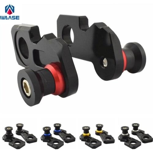 Waase For Honda CBR650F CB650F CB CBR 650F 2014 2015 2016 2017 2018 Chain Adjusters with Spools Slider
