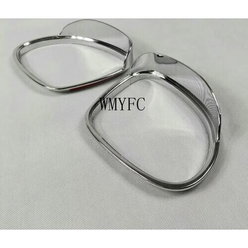 Rear Eyebrow Rearview Side Glass Mirror Trim Frame Rain Shield Sun Visor Shade For Volkswagen VW Sharan 2011- 2018 2019 2020