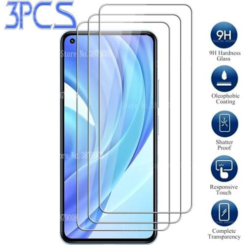 3Pcs For Xiaomi Mi 11Lite Protective Glass For xiomi 11 lite mi11 light 11lite Protection Film Full Cover 6.55'' tempered glass