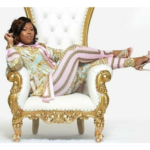 2 Piece Women Matching Sets New 2021 Spring Sexy Club Birthday Outfits Geometric Elements Print Two Piece Pant Set Colorful Sexy