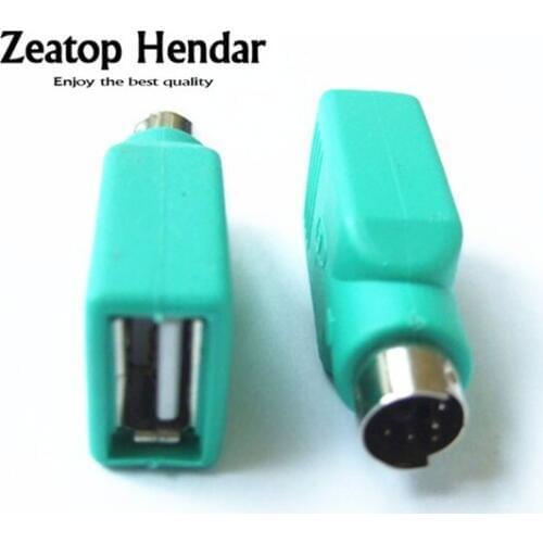 1Pcs Keyboard Mouse PS2 PS/2 to USB Adapter Converter Connector