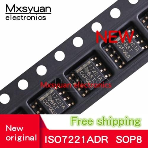 10PCS~50PCS/LOT ISO7221ADR I7221A 17221A SOP8 ISO7221BDR I7221B 17221B SOP8 ISO7221CDR I7221C 17221C SOP8 New original