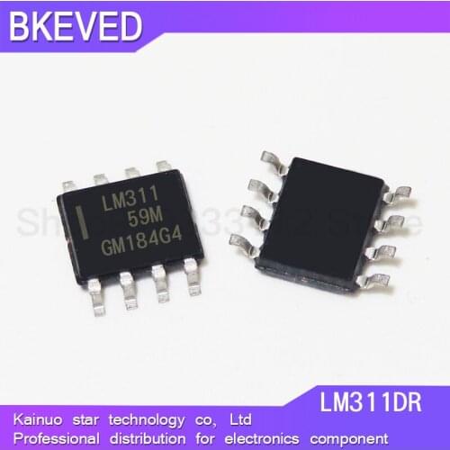 10PCS LM311DR SOP8 LM311 SOP-8 SMD 311DR Operational Amplifiers LM311D SOP