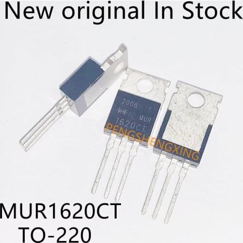 10PCS/LOT MUR1620CT sharing MUR1620CTR Yin Yang fast recovery diode TO-220 New original spot hot sale