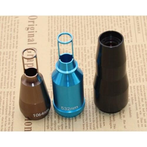 1064nm 532nm Lens Laser Tips Head for Tattoo Removal Machine ND YAG Laser Handle tips lens