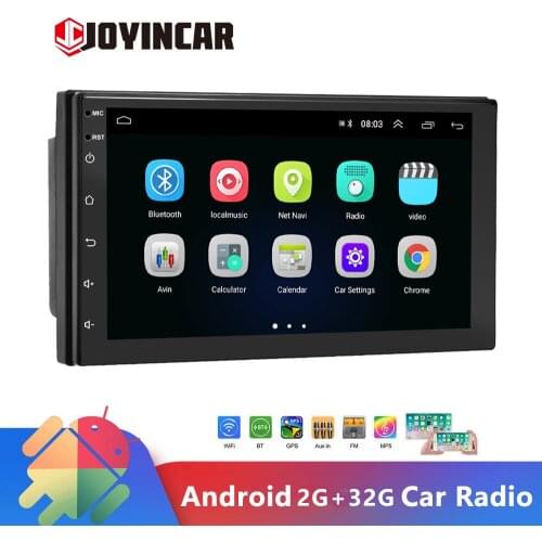 JOYINCAR Universal Android 9.1 2din Car Radio GPS Multimedia MP5 Player Car Autoradio Stereo Radio 2 din for VW Nissan Hyundai