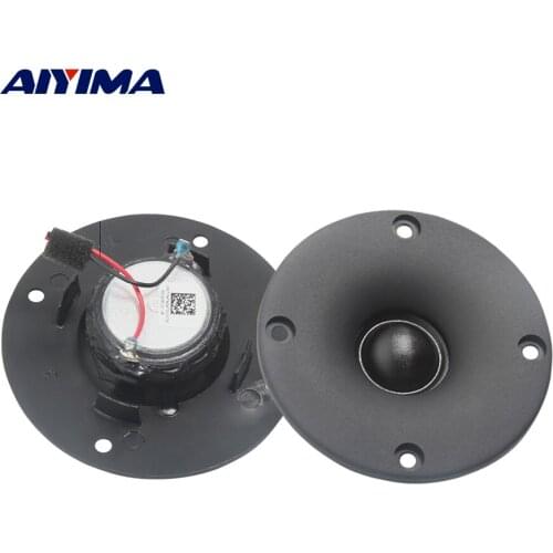 AIYIMA 2Pcs 3 Inch Tweeter Speaker 8 Ohm 20W Silk Film Treble Speaker Home Theater For Bookshelf Loudspeakers 90dB