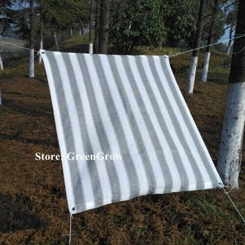HDPE Anti-UV Sunshade Net Outdoor Balcony Bonsai Succulent Plant Cover Sunscreen Sunblock Wind Proof Shading Net Car Shed Cloth