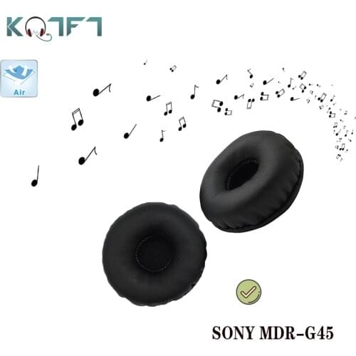 KQTFT 1 Set of Replacement EarPads for SONY MDR-G45 Headset EarPads Earmuff Cover Cushion Cups