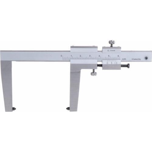 Stainless Steel Vernier Caliper For Brake Discs Disks Measuring Tools 0-60mm Brake DiscCaliper