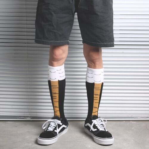 Drop Ship Crew Socks Fashion Mid Knee Fun Chicken Chook Chick Hen Cock Rooster Drumstick Toe Leg Feet Claw Paw Talon Harajuku